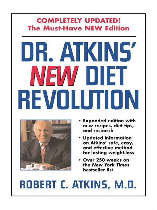 Title details for Dr. Atkins' New Diet Revolution by Robert C. Atkins - Available
